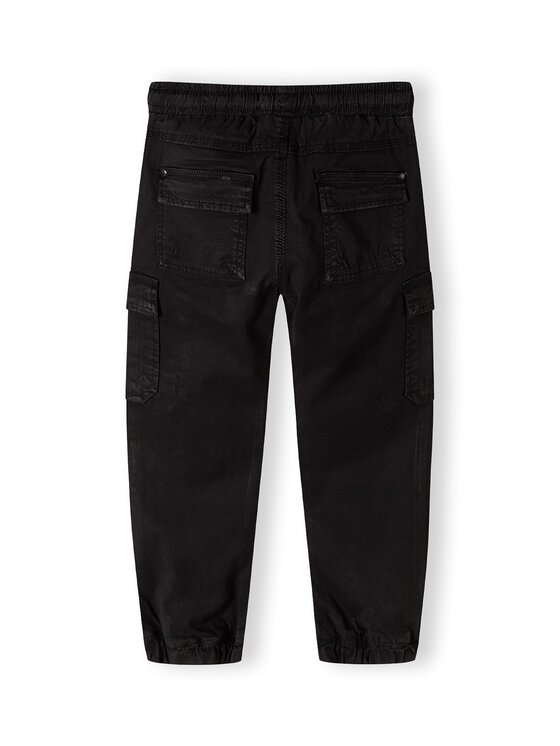 minoti minoti Spodnie cargo 27PANT2 Czarny Regular Fit