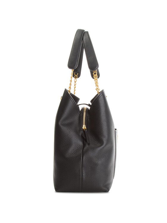 Tory burch chelsea slouchy tote black on sale