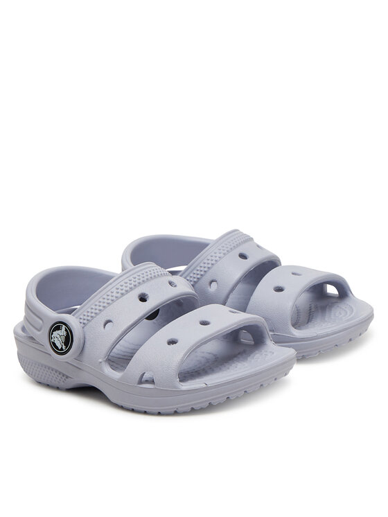 Crocs Crocs Sandały Classic Kids Sandal T 207537 Fioletowy