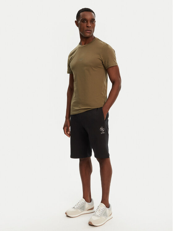 Guess Guess Sportske kratke hlače M5GD10 KCN01 Crna Regular Fit