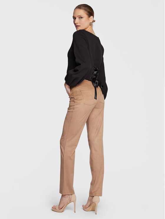 Felpa Belinda W3RQ14 FL050 Nero Regular Fit
