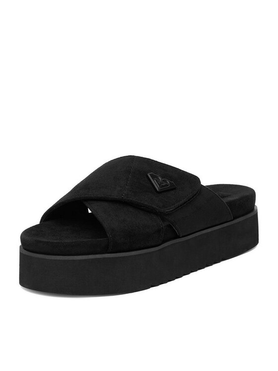 Roxy Roxy Klapki CWBEOB-HY22031-2 Czarny
