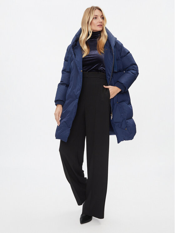 MAX&Co. MAX&Co. Daunenjacke Nibbio 74940323 Dunkelblau Regular Fit