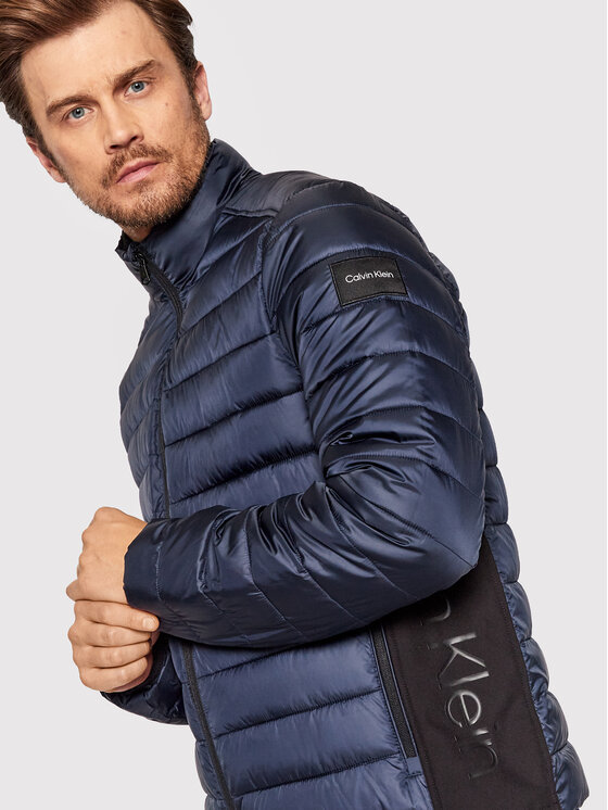 Calvin Klein Calvin Klein Átmeneti kabát Recycled Side K10K108291 Sötétkék Regular Fit