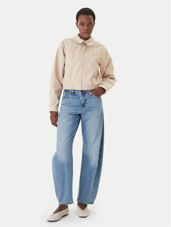 Tommy Jeans Tommy Jeans Преходно яке DW0DW20403 Бежов Regular Fit