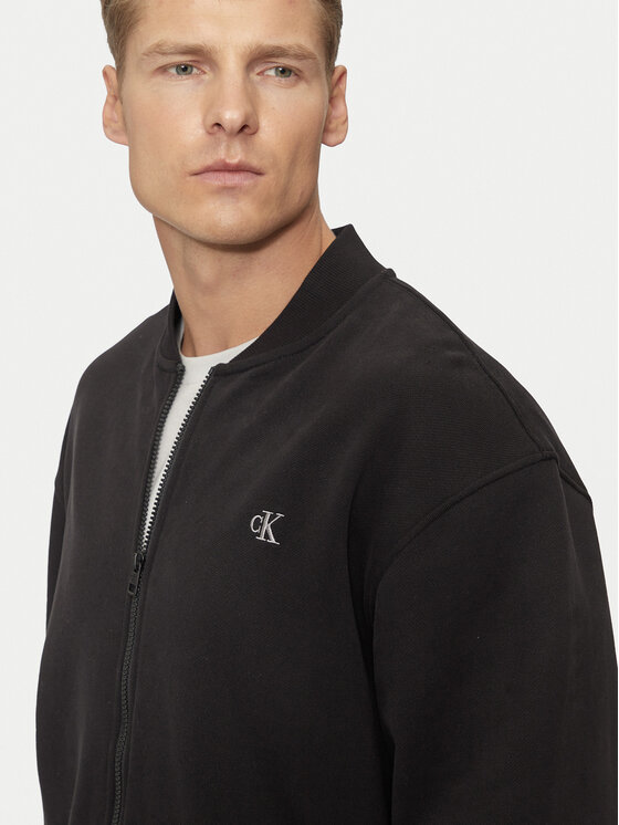 Calvin Klein Jeans Calvin Klein Jeans Džemperis J30J326753 Juoda Regular Fit