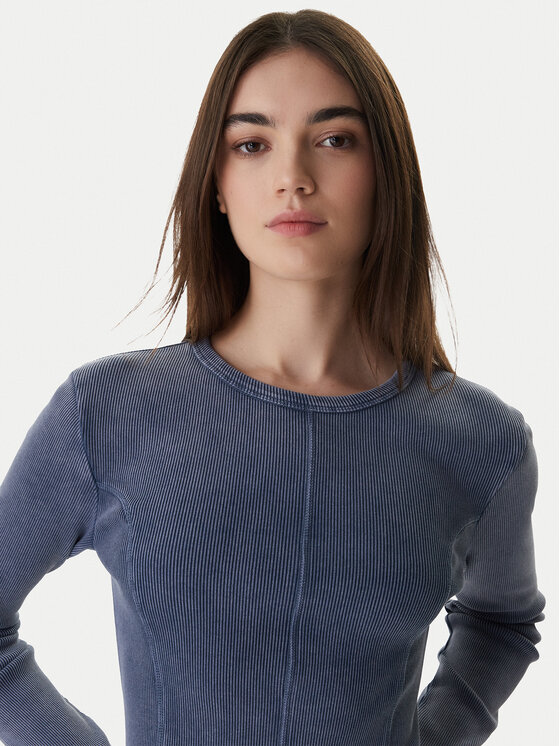 HUGO HUGO Vestito di maglia Nopal 50552814 Blu Slim Fit