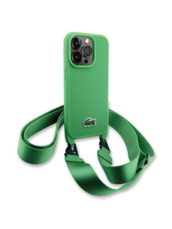 Lacoste Lacoste Etui na telefon Apple iPhone 14 Pro Zielony