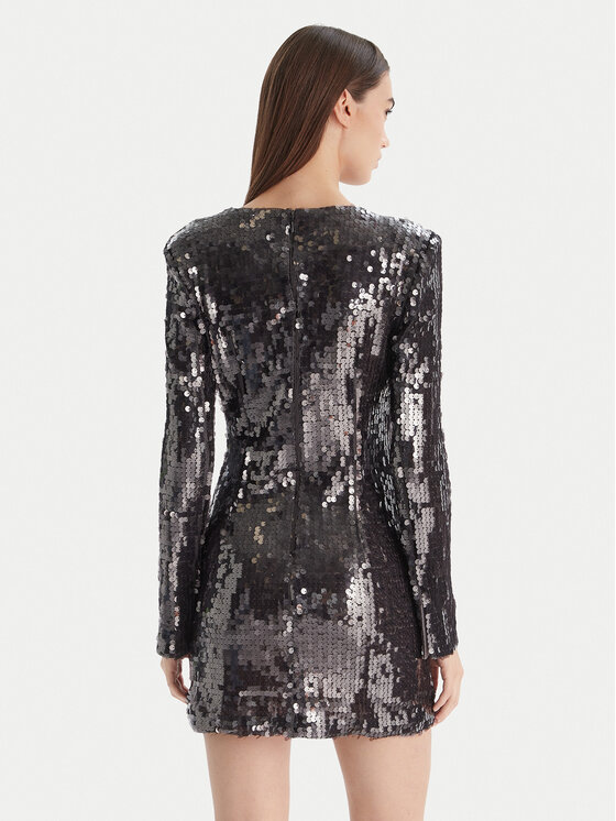 Bardot Bardot Cocktail obleka Marlena 60120DB Siva Regular Fit