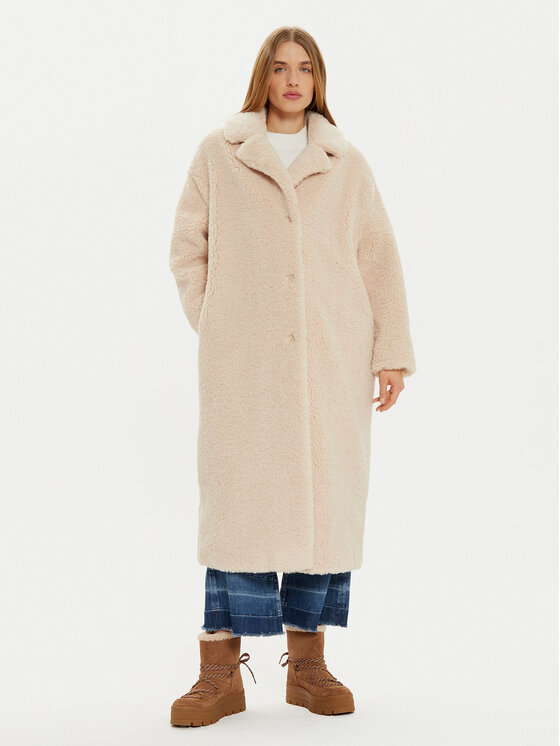 Guess Guess Шуба New Alina W3BL86 WF2C2 Бежевий Regular Fit