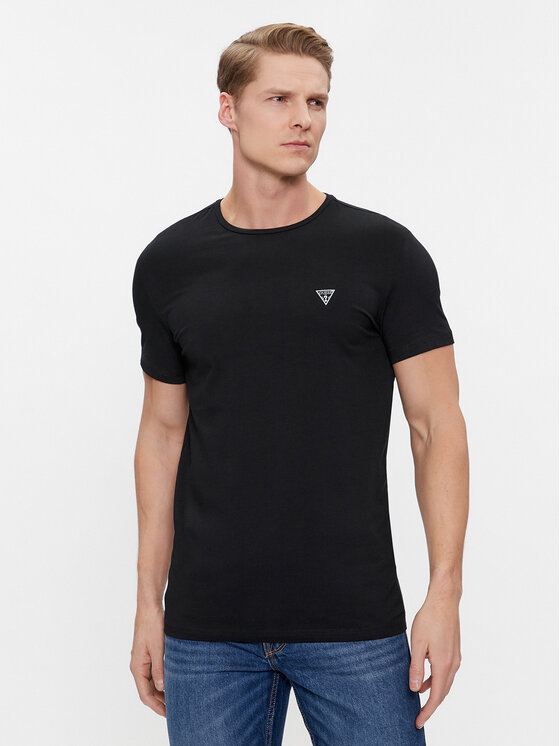 Guess Guess Набір з 2 футболок U97G02 KCD31 Чорний Regular Fit
