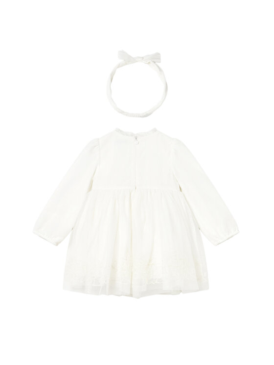 Mayoral Mayoral Rochie elegantă 2902 Écru Regular Fit