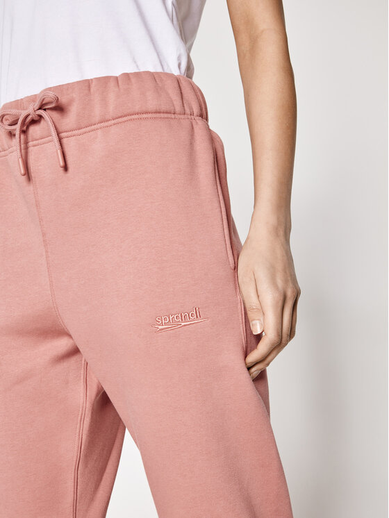 Sprandi Sprandi Sportinės kelnės Sprandi SS21-SPD003 Rožinė Regular Fit