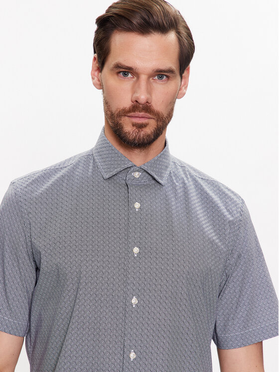 Pierre Cardin Pierre Cardin Srajca 15401/000/0104 Siva Tailored Fit