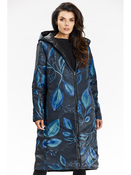 Awama Awama Dámská bunda A685 Černá Basic Fit