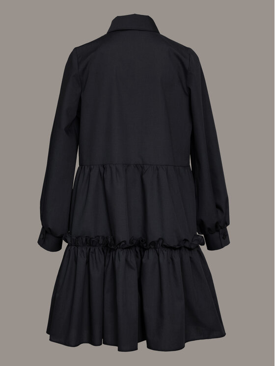 SLY SLY Sukienka codzienna 4S-206A Czarny Comfortable Fit