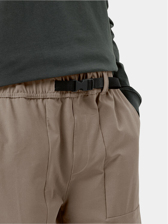 Jack Wolfskin Jack Wolfskin Spodnie outdoor Kiebitzweg Pants 1508471 Brązowy Regular Fit