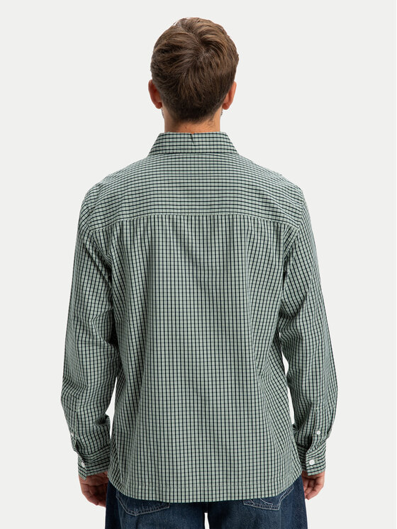 DC Shoes DC Shoes Košulja Game OnEDYWT03263 Zelena Regular Fit