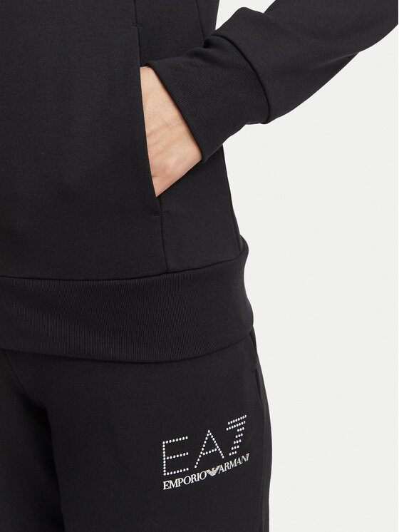 EA7 Emporio Armani EA7 Emporio Armani Спортивний костюм 8NTV51 TJ9RZ MC026 Чорний Regular Fit