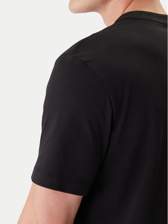 Calvin Klein Calvin Klein Póló Maze Graphic LV04RE832G Fekete Regular Fit