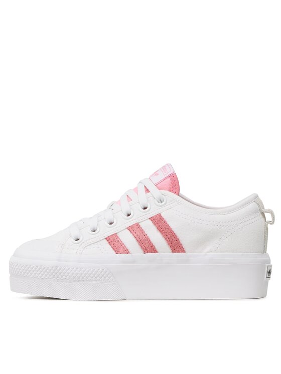 adidas adidas Tossud Nizza Platform Shoes FZ6188 Valge