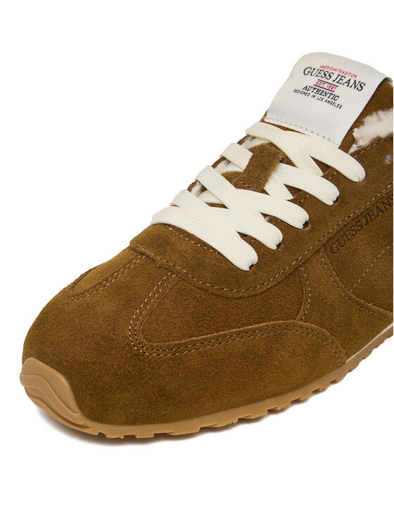 Guess Jeans Guess Jeans Sneakersy EO-GSJ0126 Brązowy