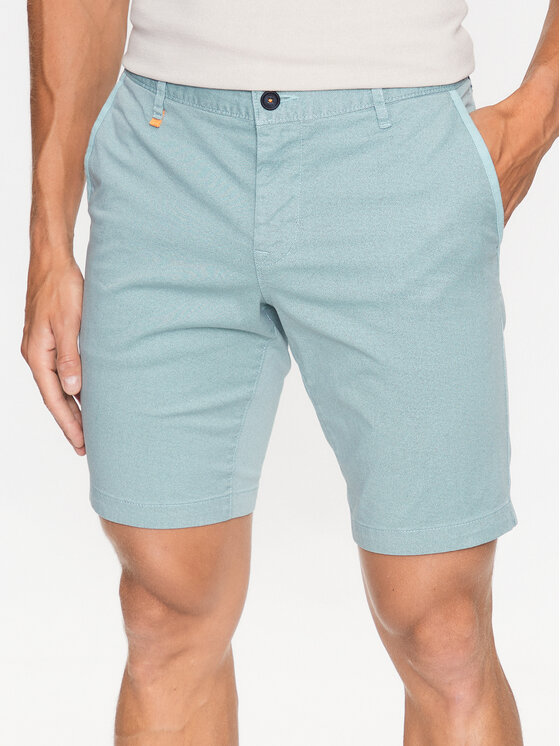 Boss Kratke hlače iz tkanine 50489108 Modra Slim Fit