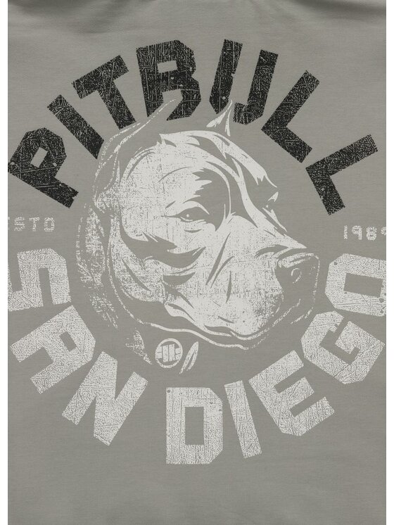 PITBULL PITBULL Bluza DOG SD Zielony Regular Fit