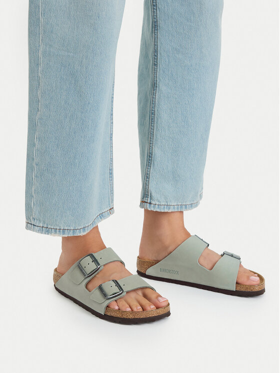 Birkenstock Birkenstock Klapki Arizona 1032820 Zielony jasny