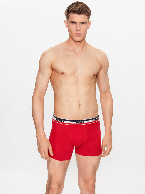 Levi's® Levi's® Komplet 2 par bokserek 37149-0817 Czerwony