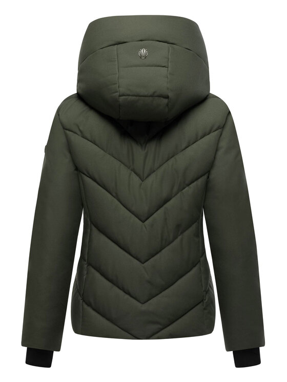Marikoo Marikoo Kurtka zimowa Nadiraa Zielony Regular Fit