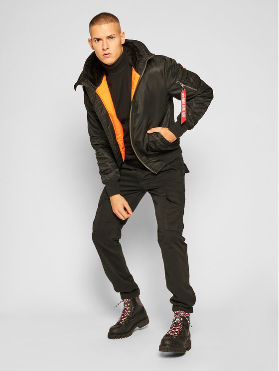 Alpha Industries Alpha Industries Kurtka przejściowa Ma-1 158104 Czarny Standard Fit