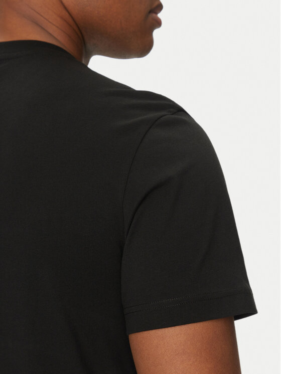 Lacoste Lacoste Majica TH9842 Črna Regular Fit