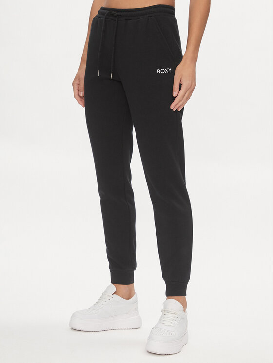 Roxy Pantaloni trening From Home Otlr ERJFB03396 Gri Regular Fit