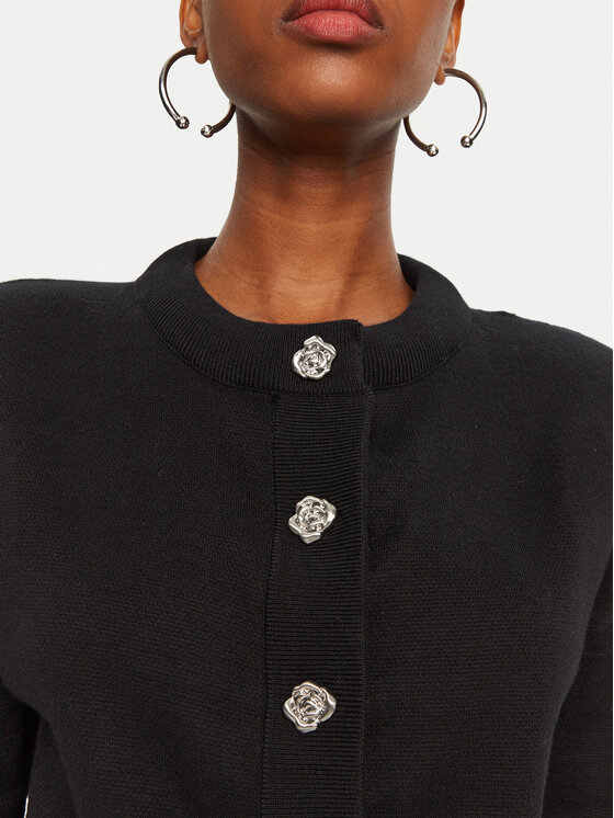 ROTATE ROTATE Cardigan 114033100 Nero Regular Fit