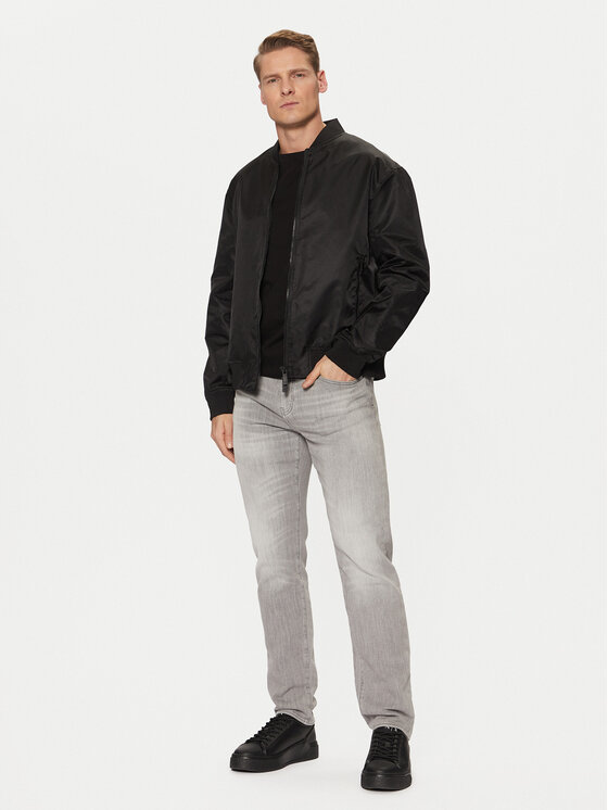Armani Exchange Armani Exchange Kurtka bomber XM000195 AF12011 UC001 Czarny Regular Fit