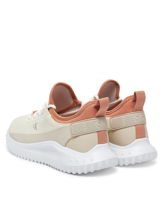 Calvin Klein Jeans Calvin Klein Jeans Tenisice Eva Runner Low Lace Mix In YW0YW01759 Écru
