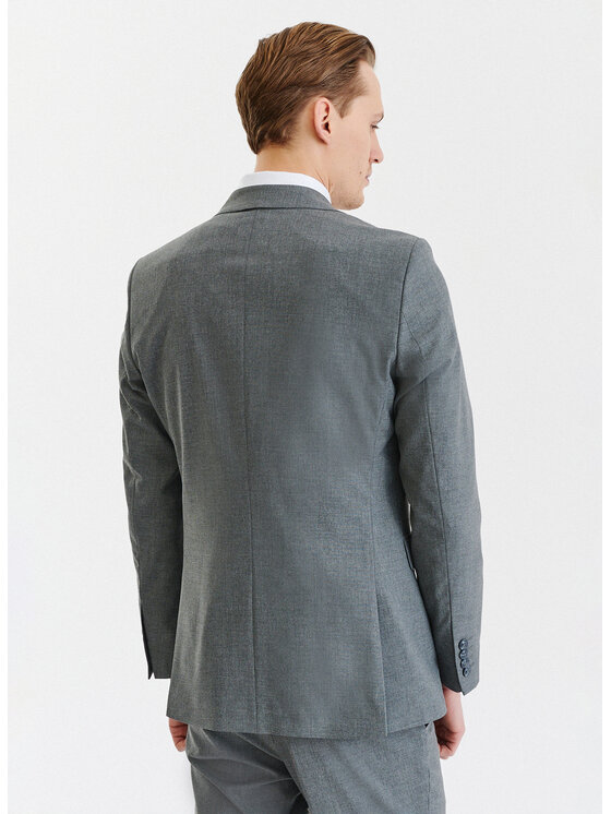 Pako Lorente Pako Lorente Marynarka P23SF-3G-005 Szary Slim Fit