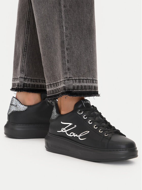 KARL LAGERFELD KARL LAGERFELD Sneakersy KL62510A Czarny