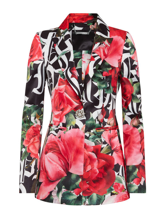 PHILIPP PLEIN PHILIPP PLEIN Marynarka 1951 Czarny Loose Fit