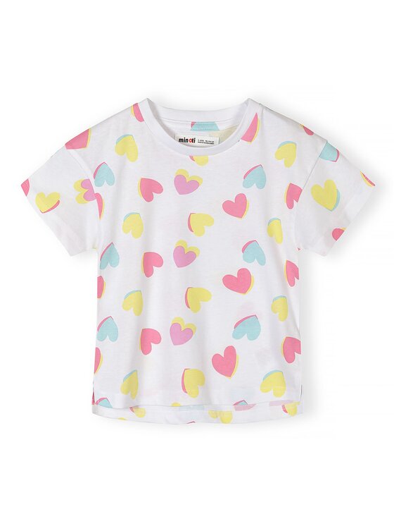 minoti minoti T-Shirt 30TEE103 Fioletowy Regular Fit