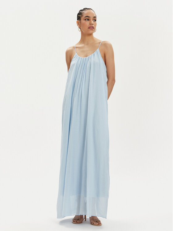 Kontatto Kontatto Sommerkleid B405C Himmelblau Relaxed Fit
