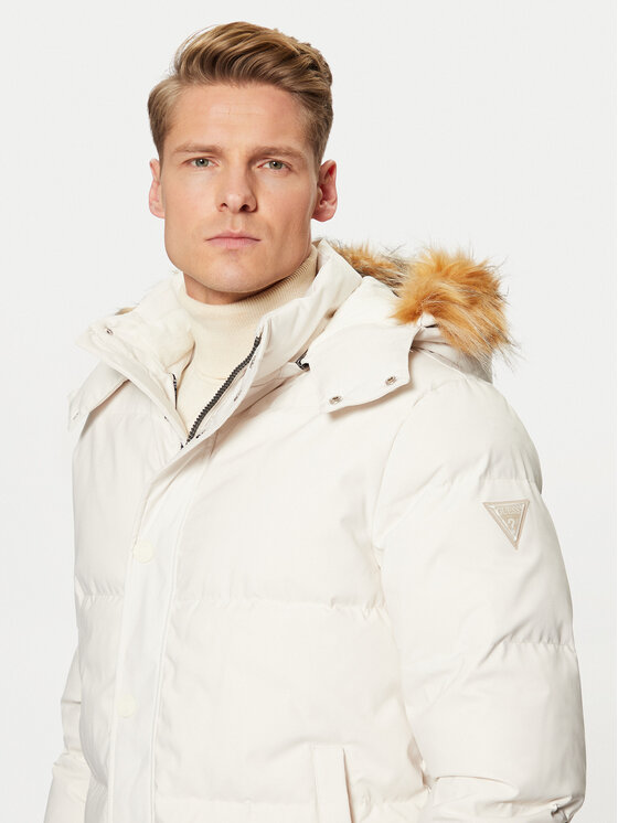 Guess Guess Пуховик M4BL53 WG7X2 Écru Regular Fit
