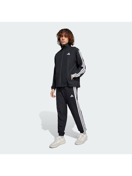 adidas adidas Trenerka 3-Stripes JI8849 Crna Regular Fit