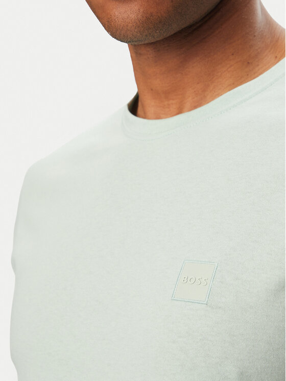 BOSS BOSS Tricou Tales 50508584 Turcoaz Regular Fit