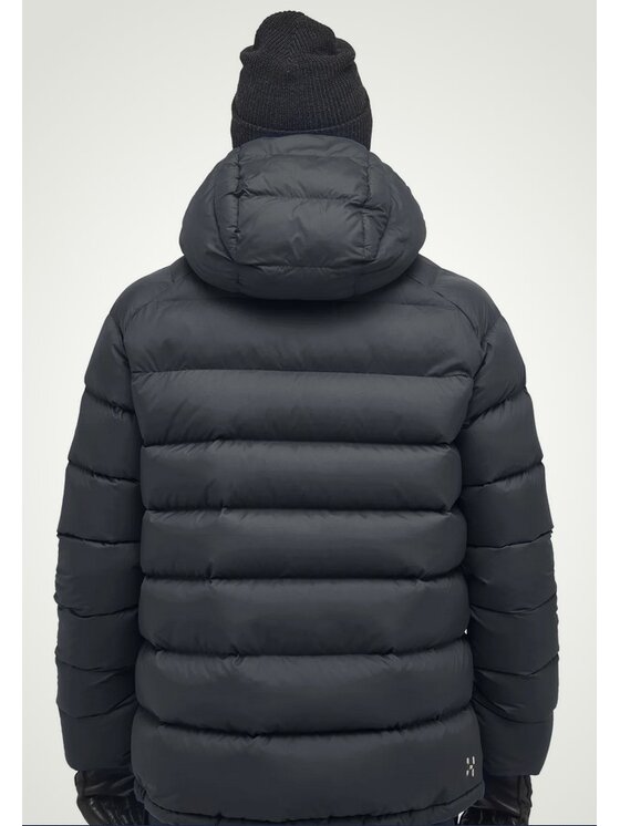 Haglöfs Haglöfs Kurtka puchowa Rosson Down Hood Men Czarny Regular Fit