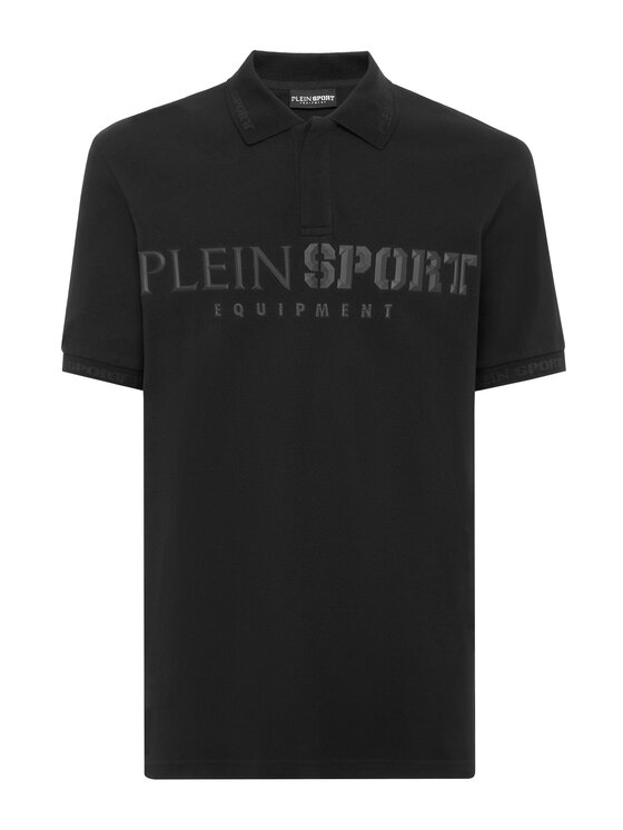 Plein Sport Plein Sport Polo 2077 Czarny Slim Fit