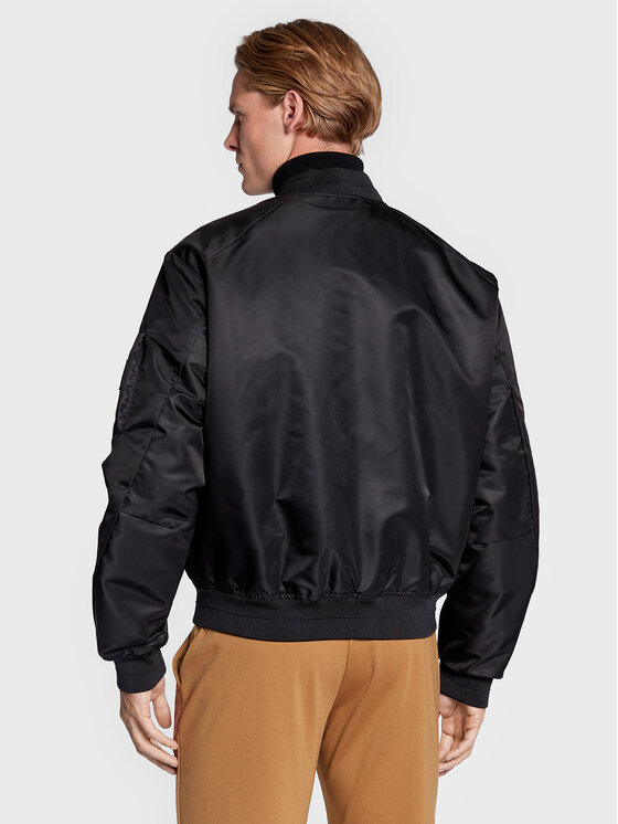 Calvin Klein Calvin Klein Яке бомбър Hero K10K109907 Черен Relaxed Fit
