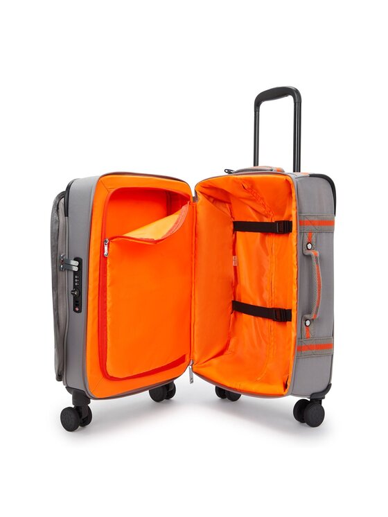 Kipling Kipling Walizka kabinowa 309756 Szary