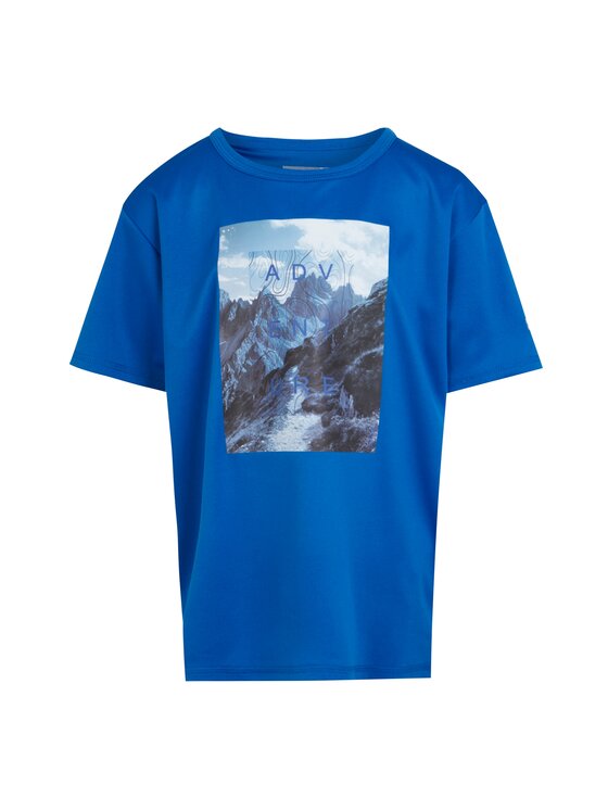 Regatta Regatta T-Shirt Alvardo VIII Błękitny Short Fit